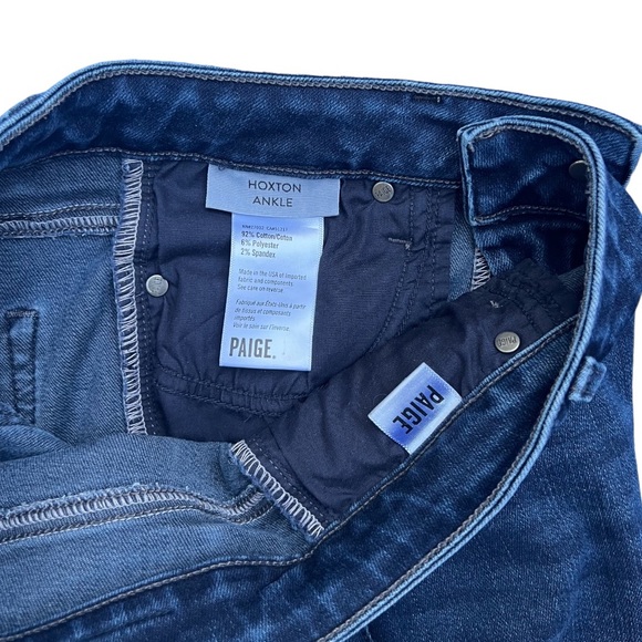 PAIGE Hoxton Jeans Dark Wash Size 25 - Picture 7 of 9